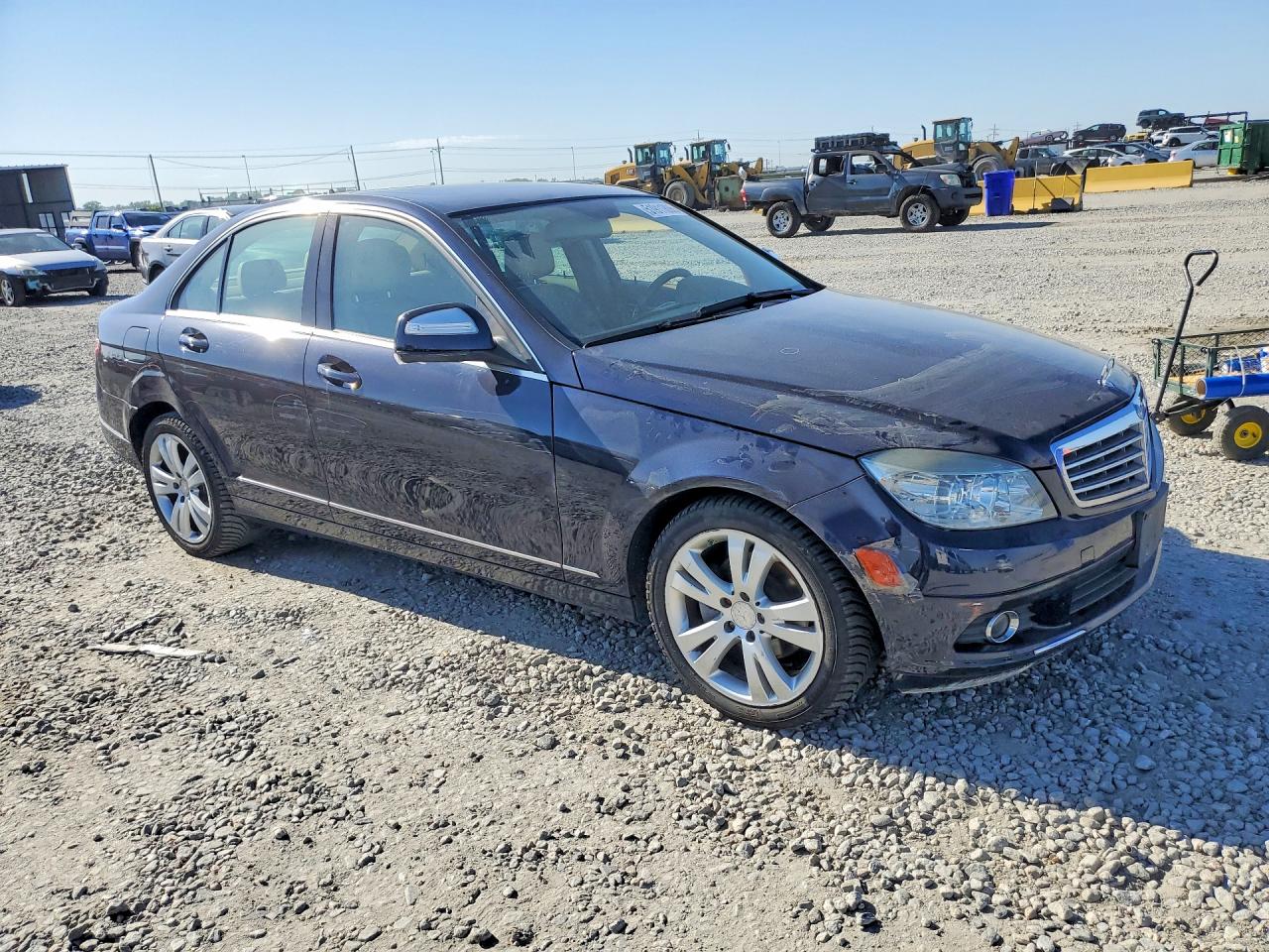 2008 Mercedes-benz C 300 4matic Black vin: WDDGF81X08F138319