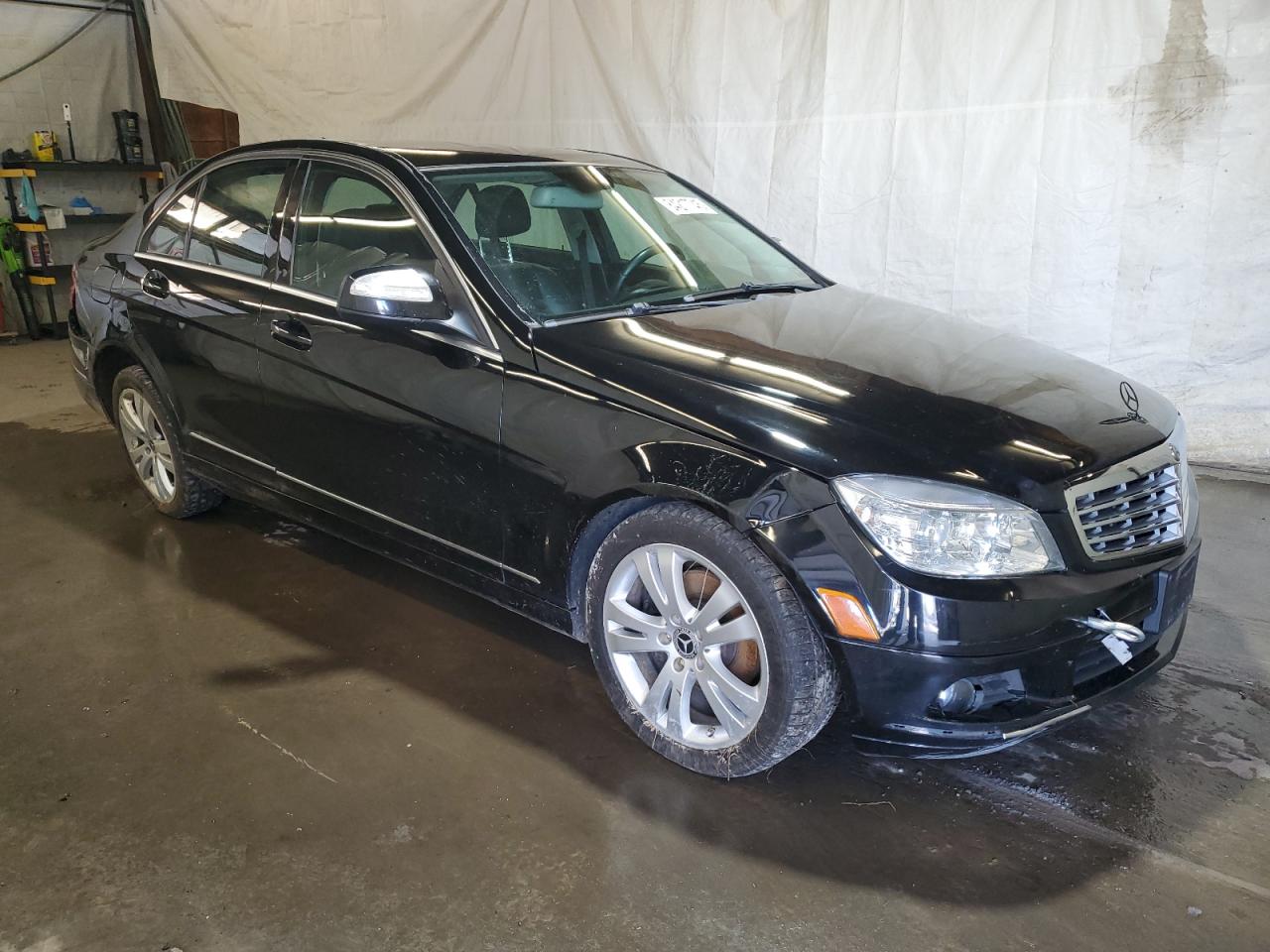 2009 Mercedes-benz C 300 4matic Черный vin: WDDGF81X09F207334