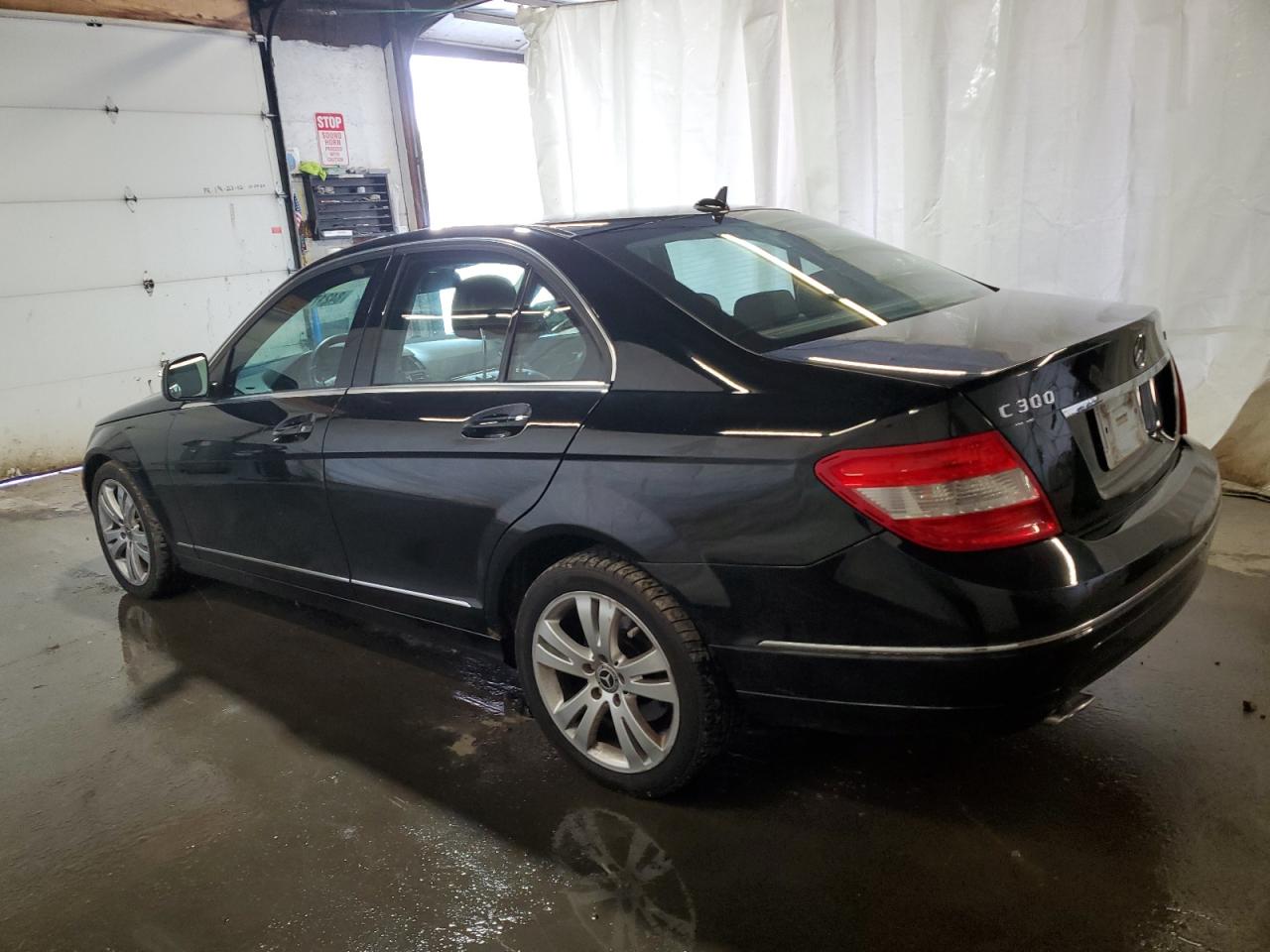 2009 Mercedes-benz C 300 4matic Черный vin: WDDGF81X09F207334