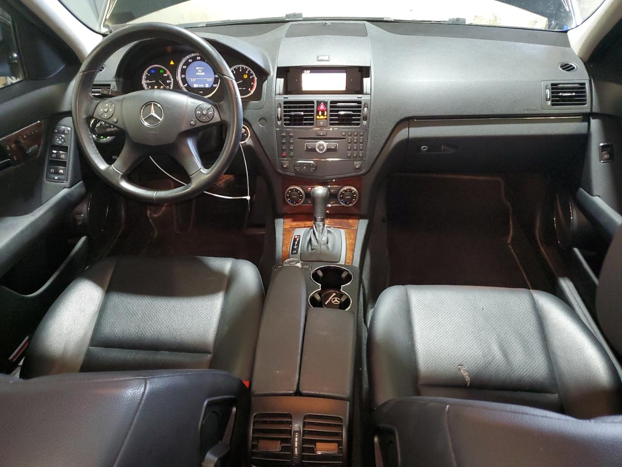2009 Mercedes-benz C 300 4matic Черный vin: WDDGF81X09F207334