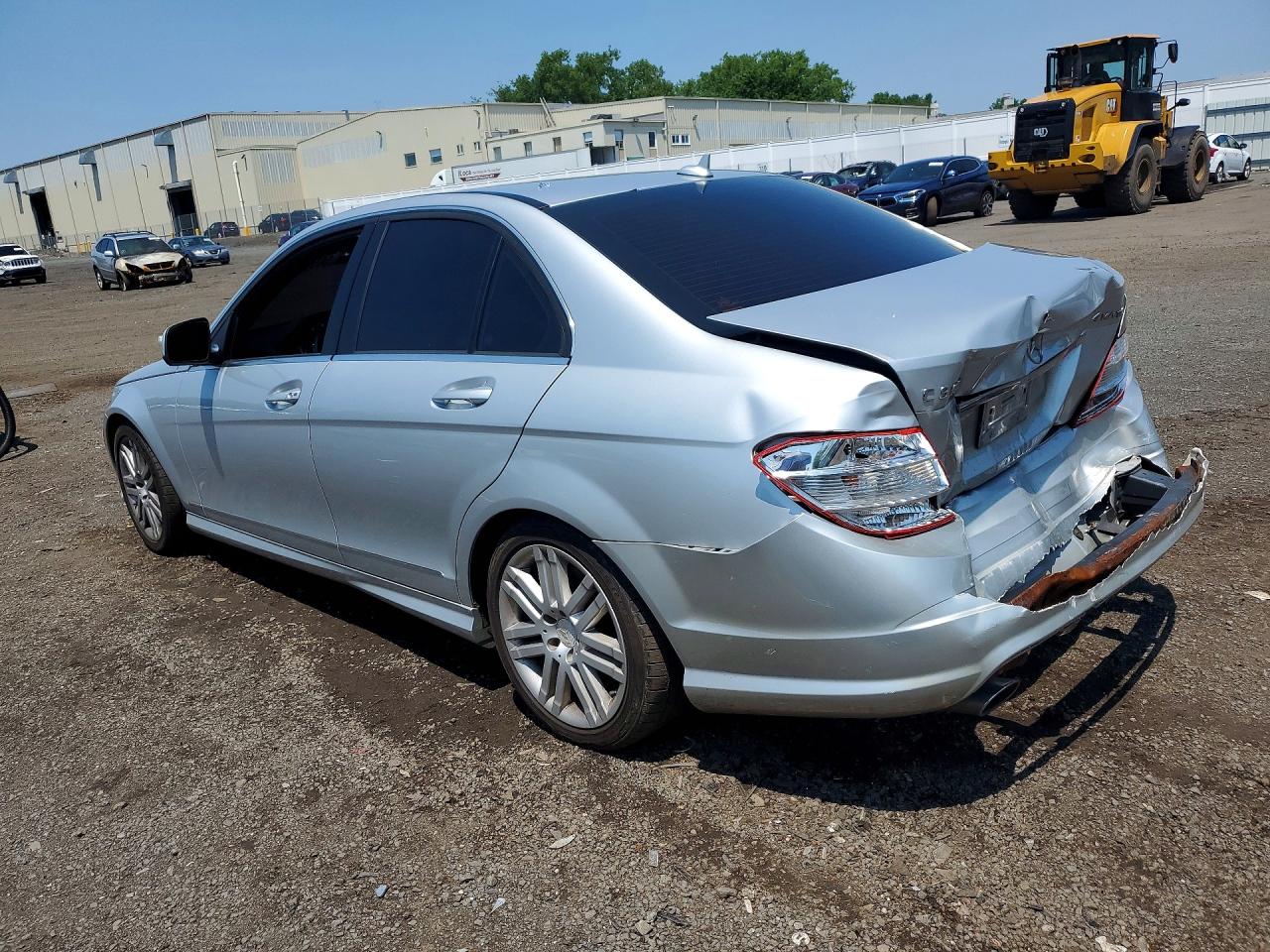 2009 Mercedes-benz C 300 4matic Silver vin: WDDGF81X09F251060