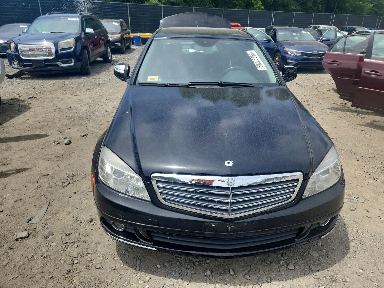 2009 Mercedes-benz C-class C300 Luxury Black vin: WDDGF81X09R044893