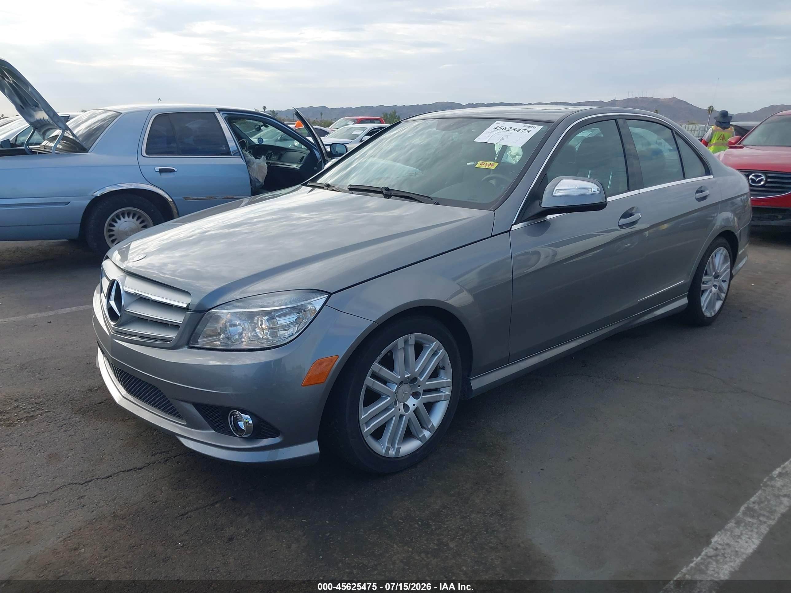 2009 Mercedes-benz C 300 Luxury 4matic/sport 4matic Gray vin: WDDGF81X09R071057