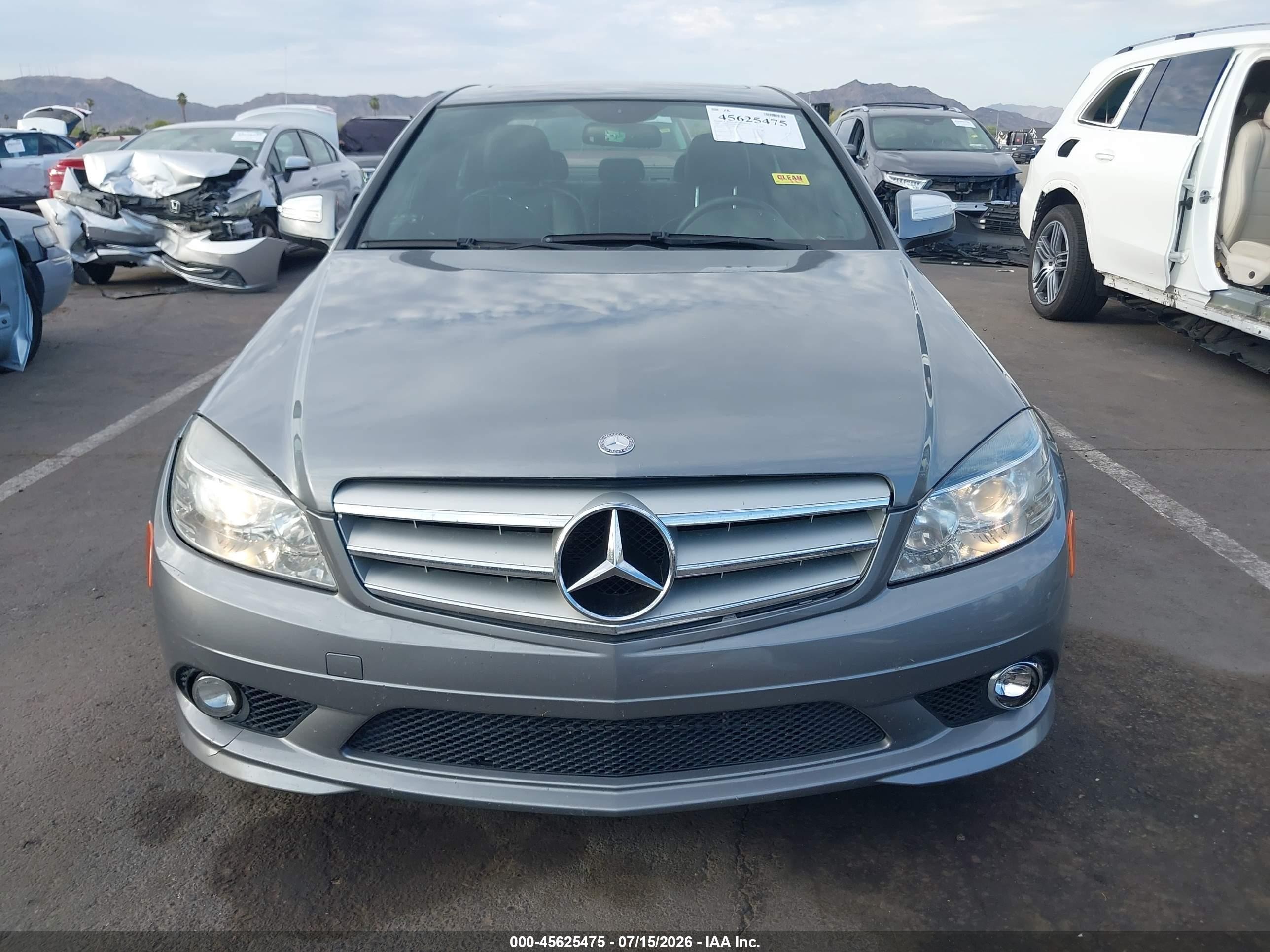 2009 Mercedes-benz C 300 Luxury 4matic/sport 4matic Gray vin: WDDGF81X09R071057