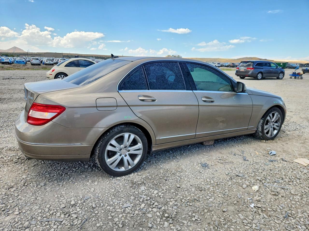 2008 Mercedes-benz C 300 4matic Gold vin: WDDGF81X18F090703