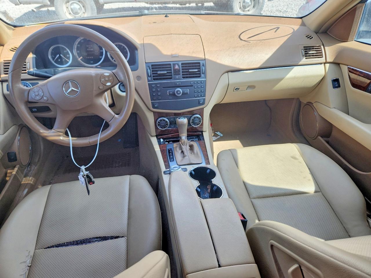 2008 Mercedes-benz C 300 4matic Gold vin: WDDGF81X18F090703