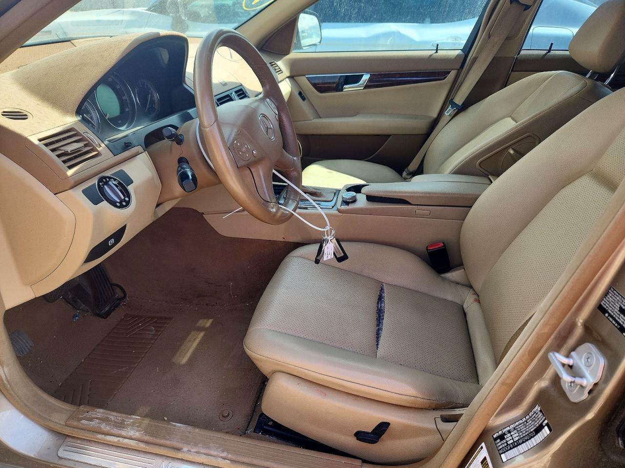 2008 Mercedes-benz C 300 4matic Gold vin: WDDGF81X18F090703