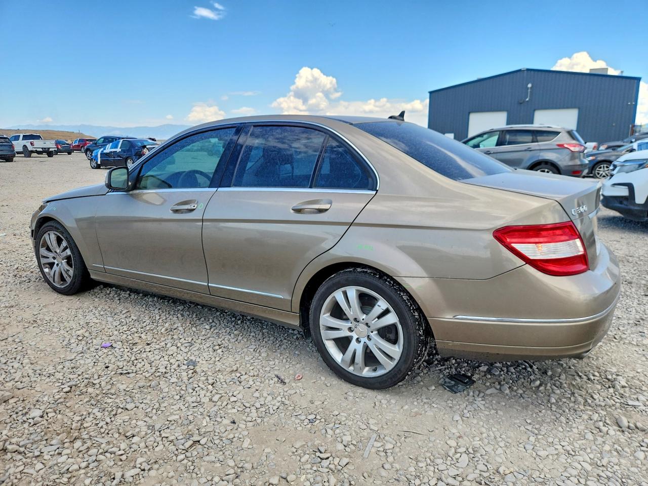 2008 Mercedes-benz C 300 4matic Gold vin: WDDGF81X18F090703