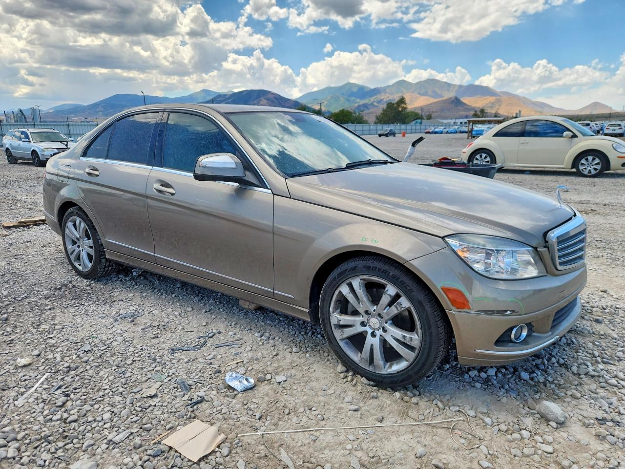 2008 Mercedes-benz C 300 4matic Gold vin: WDDGF81X18F090703