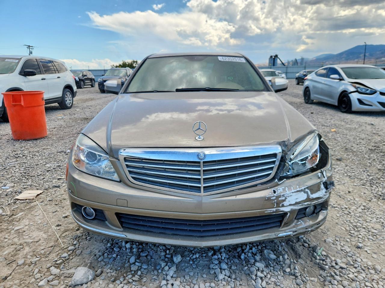 2008 Mercedes-benz C 300 4matic Gold vin: WDDGF81X18F090703