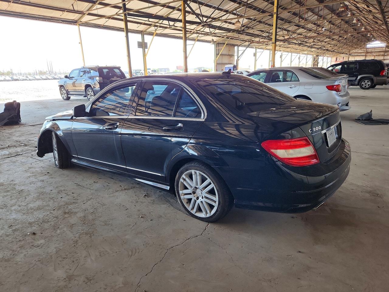 2008 Mercedes-benz C 300 4matic Black vin: WDDGF81X18F116345