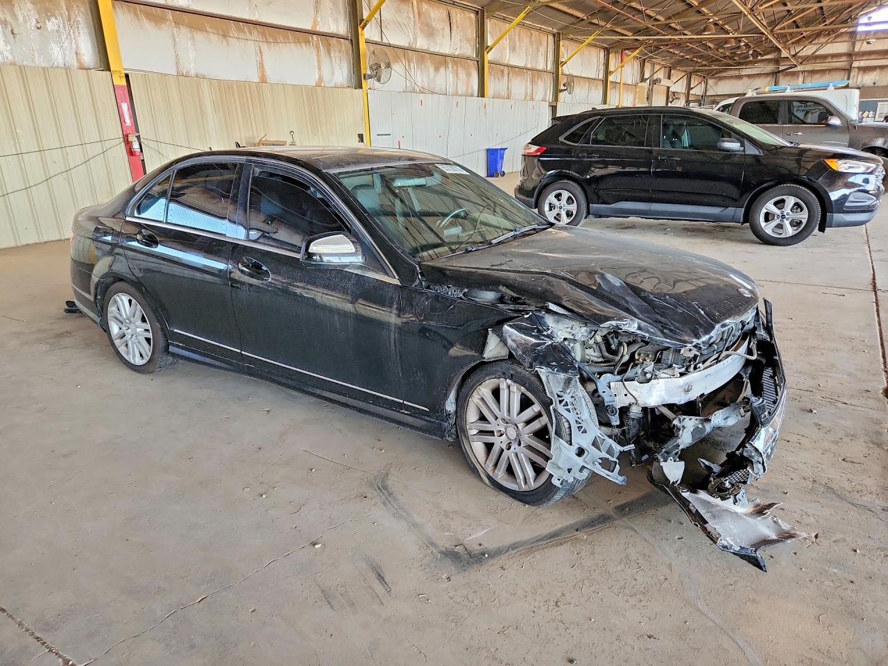 2008 Mercedes-benz C 300 4matic Black vin: WDDGF81X18F116345