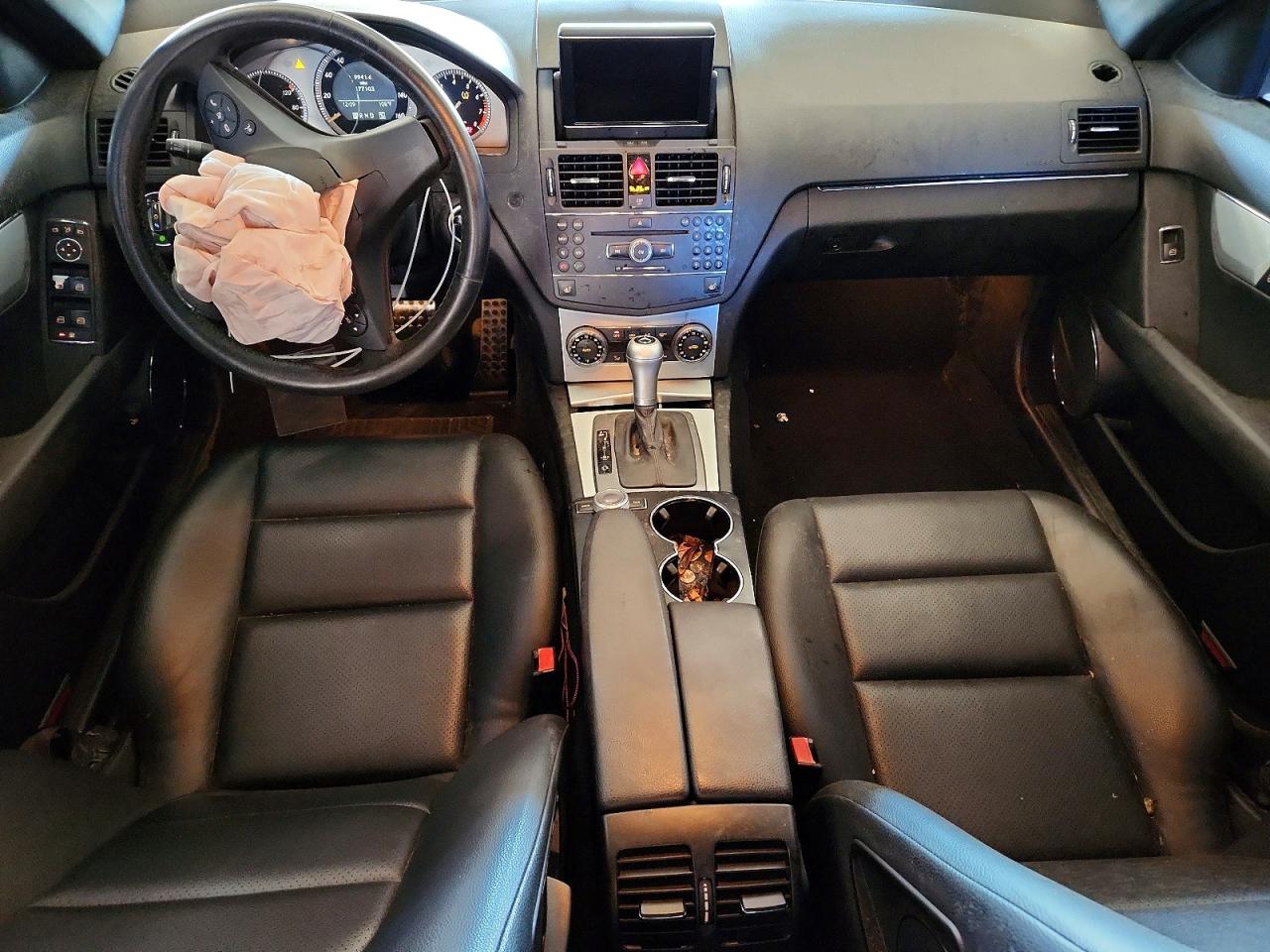 2008 Mercedes-benz C 300 4matic Black vin: WDDGF81X18F116345