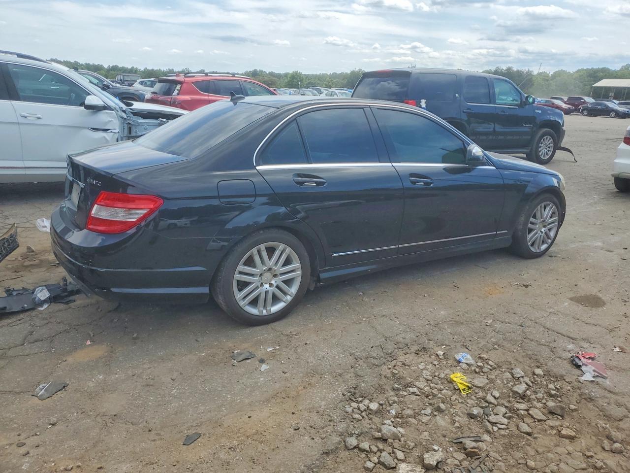 2008 Mercedes-benz C 300 4matic Черный vin: WDDGF81X18F132867