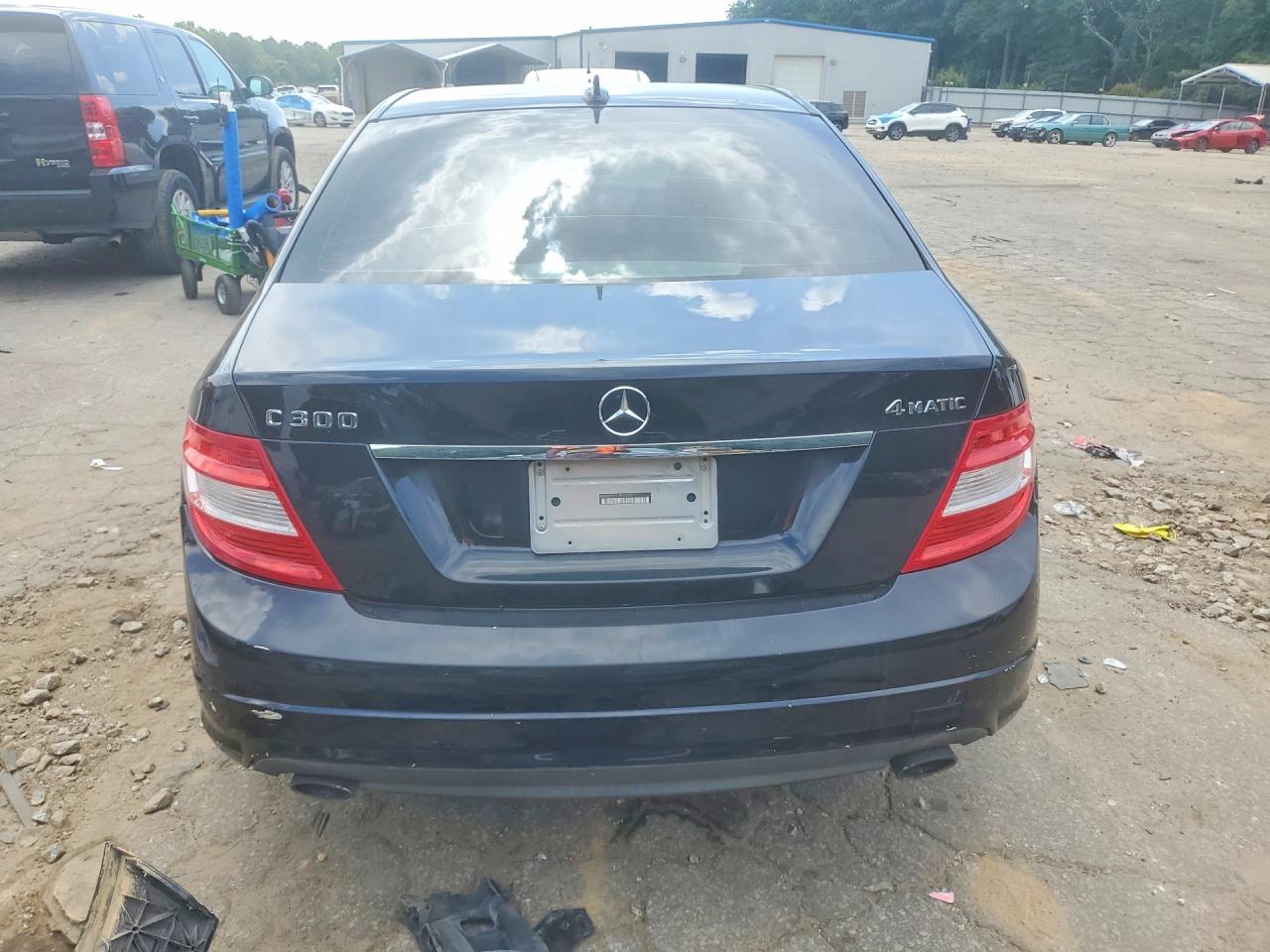 2008 Mercedes-benz C 300 4matic Черный vin: WDDGF81X18F132867