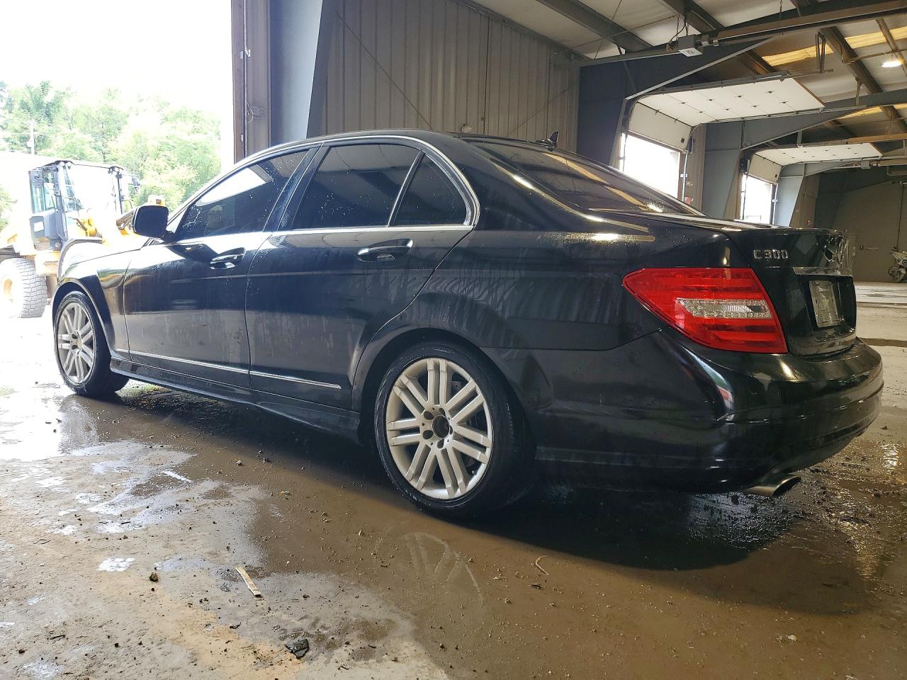 2008 Mercedes-benz C 300 4matic Black vin: WDDGF81X18F135431