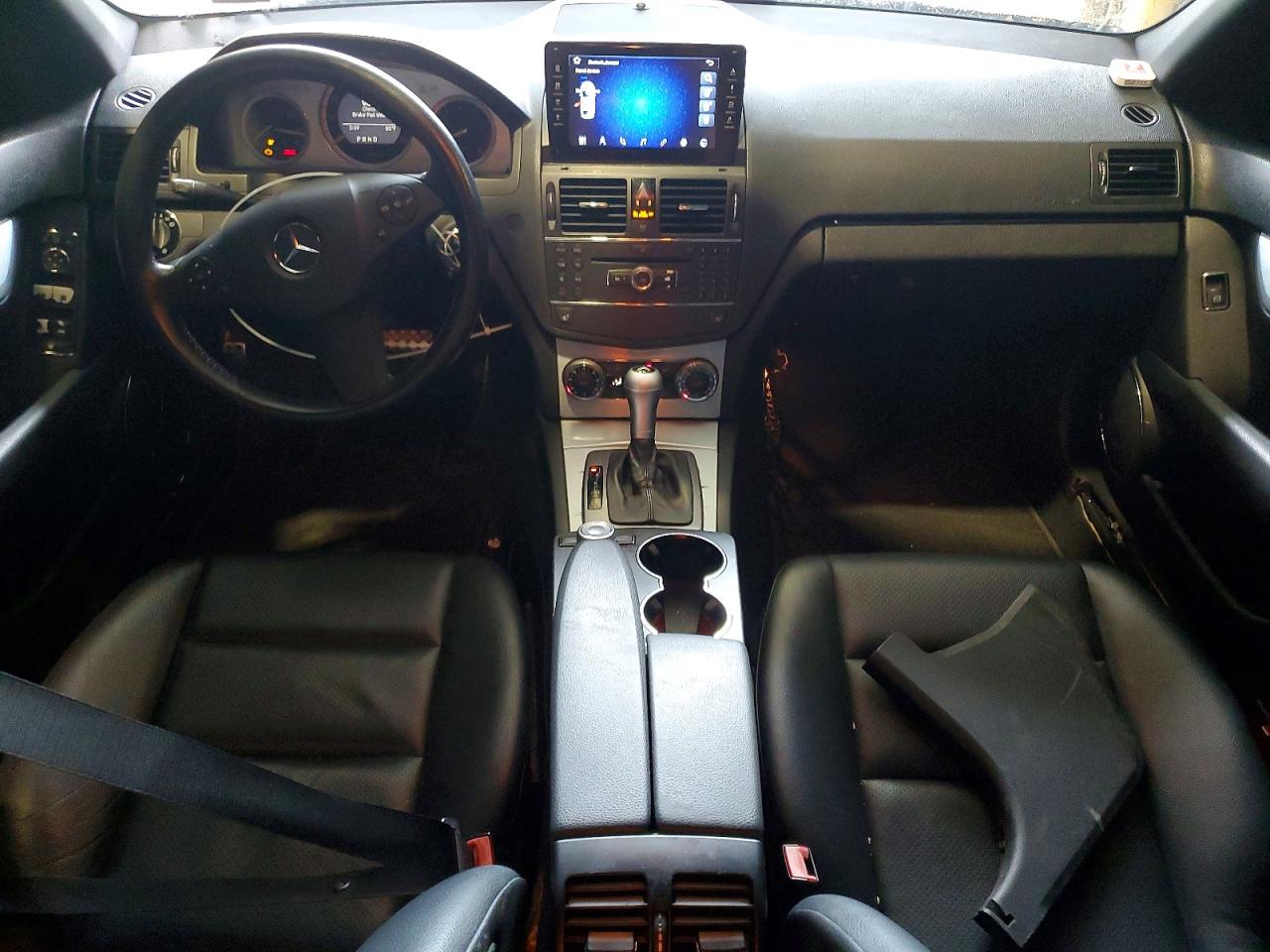 2008 Mercedes-benz C 300 4matic Black vin: WDDGF81X18F135431