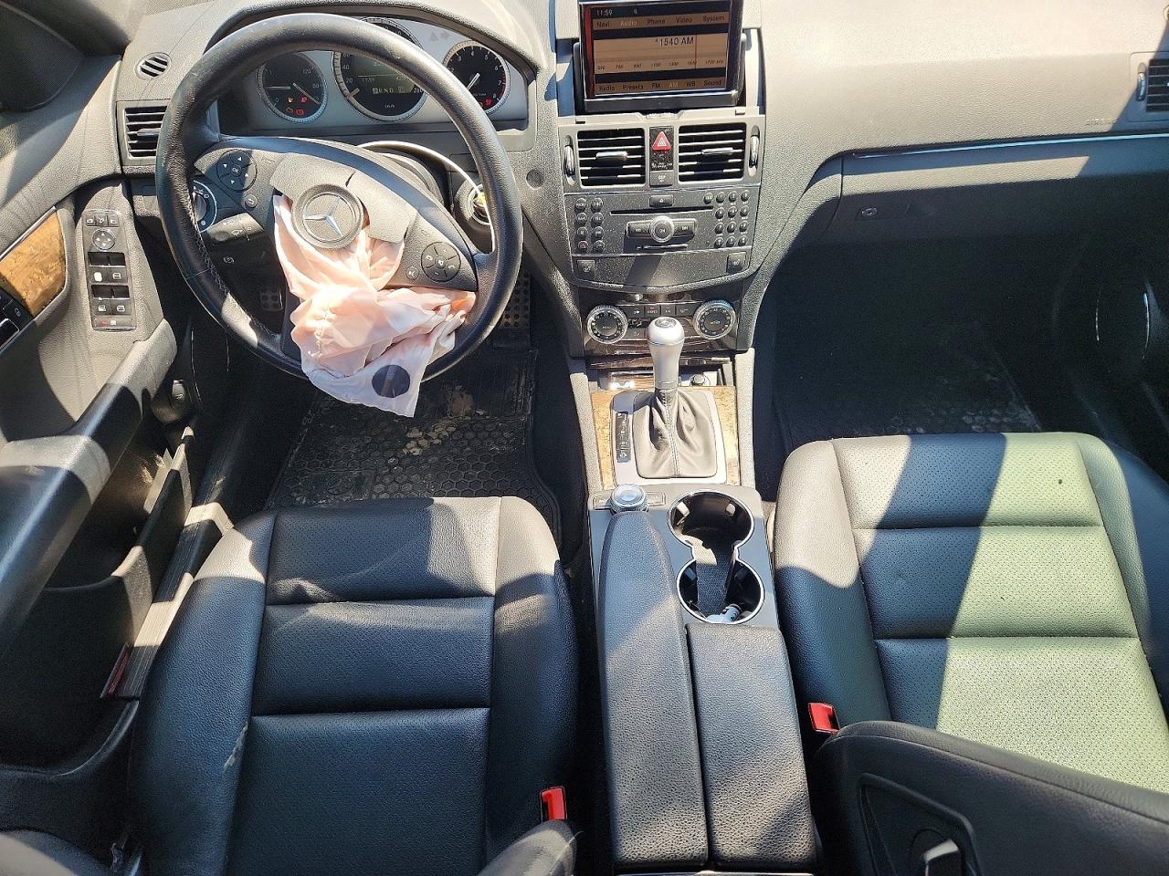2008 Mercedes-benz C 300 4matic Белый vin: WDDGF81X18F148891