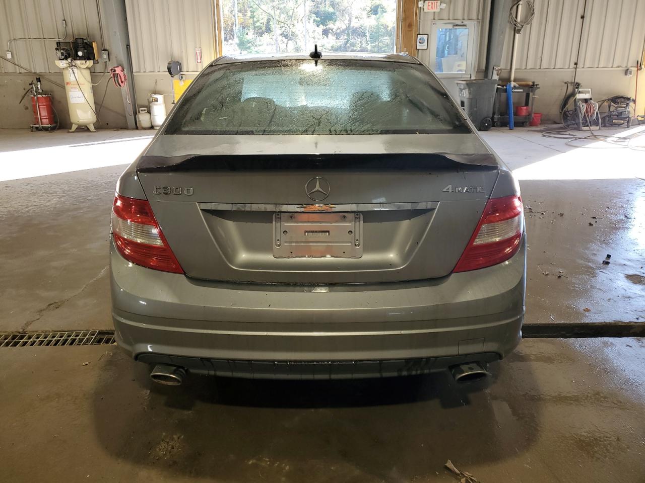 2008 Mercedes-benz C 300 4matic Silver vin: WDDGF81X18F180031