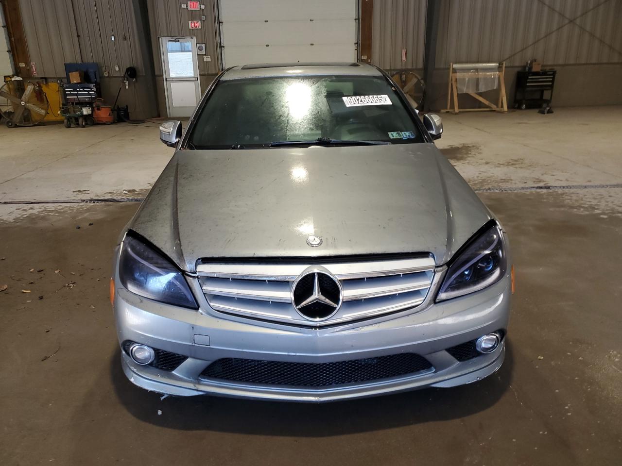 2008 Mercedes-benz C 300 4matic Silver vin: WDDGF81X18F180031