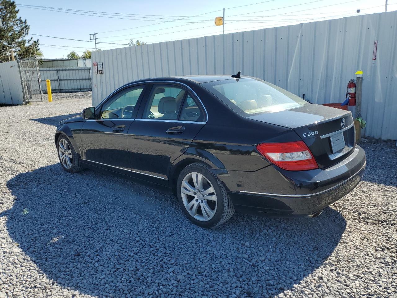 2008 Mercedes-benz C 300 4matic Black vin: WDDGF81X18F186637