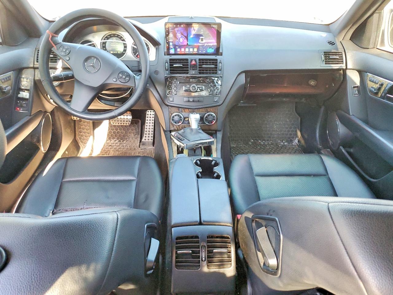 2008 Mercedes-benz C 300 4matic Black vin: WDDGF81X18F191062