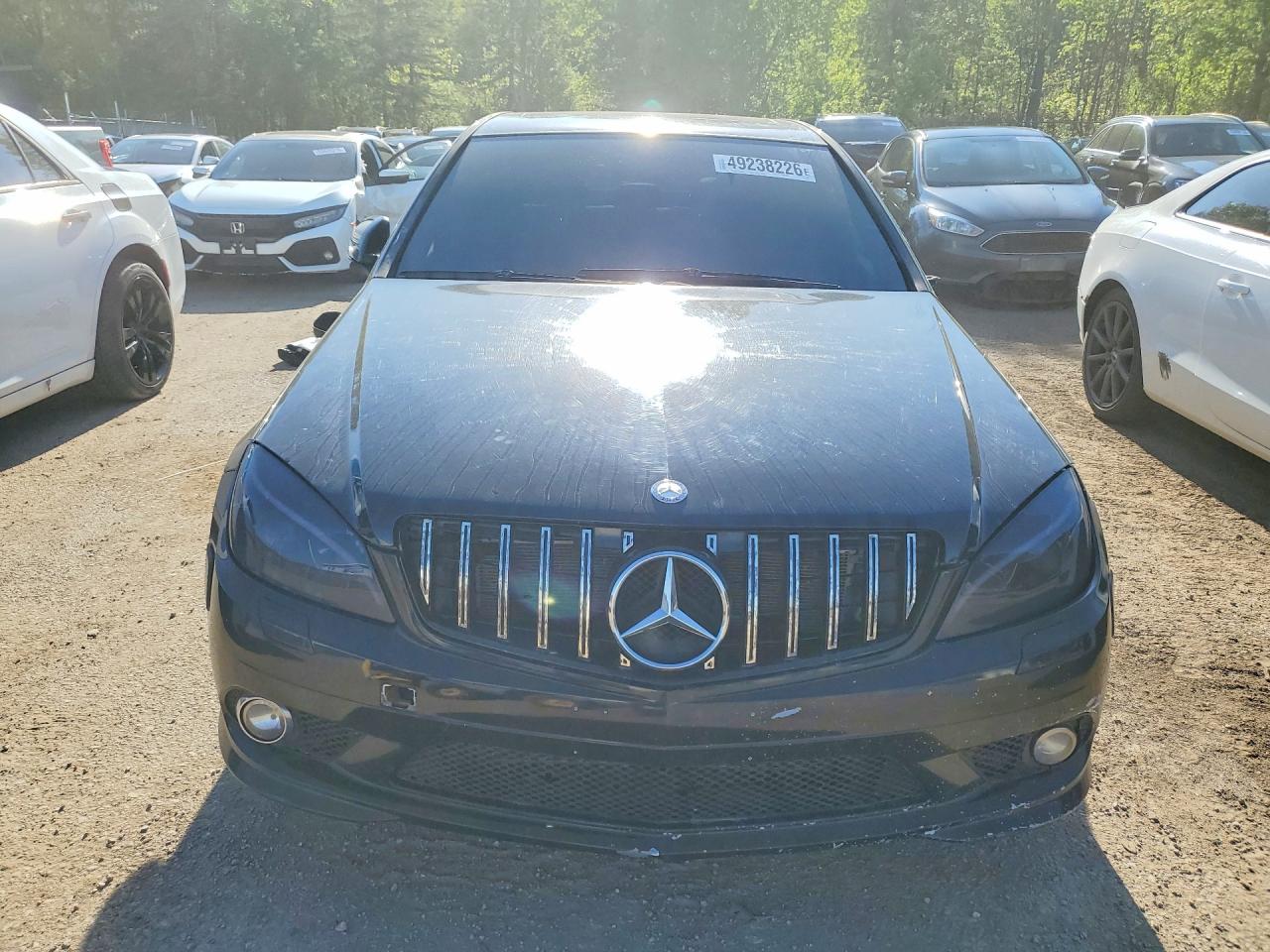2008 Mercedes-benz C 300 4matic Black vin: WDDGF81X18F191062