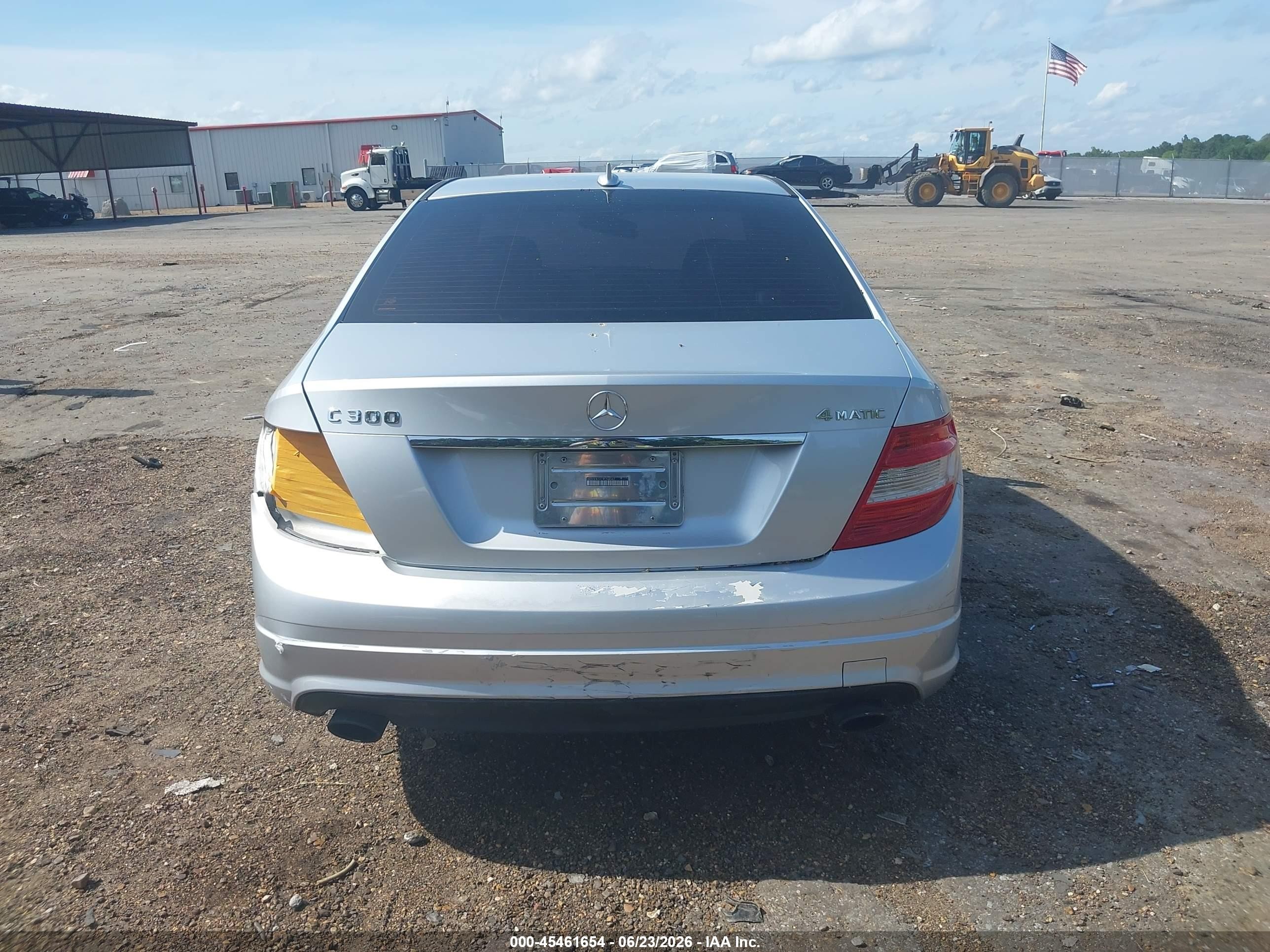 2009 Mercedes-benz C 300 Luxury 4matic/sport 4matic Silver vin: WDDGF81X19F206547