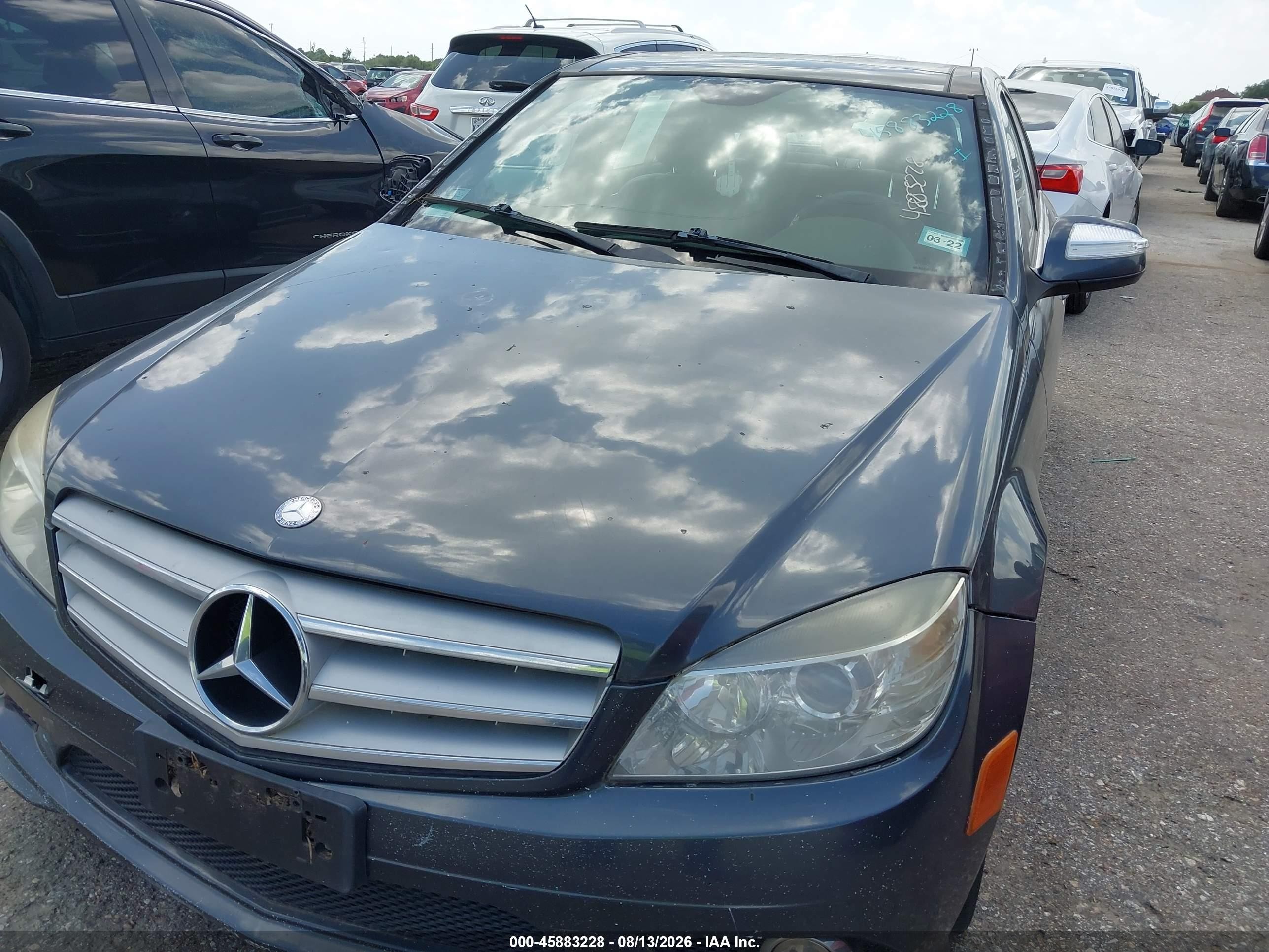 2009 Mercedes-benz C 300 Luxury 4matic/sport 4matic Gray vin: WDDGF81X19F210565