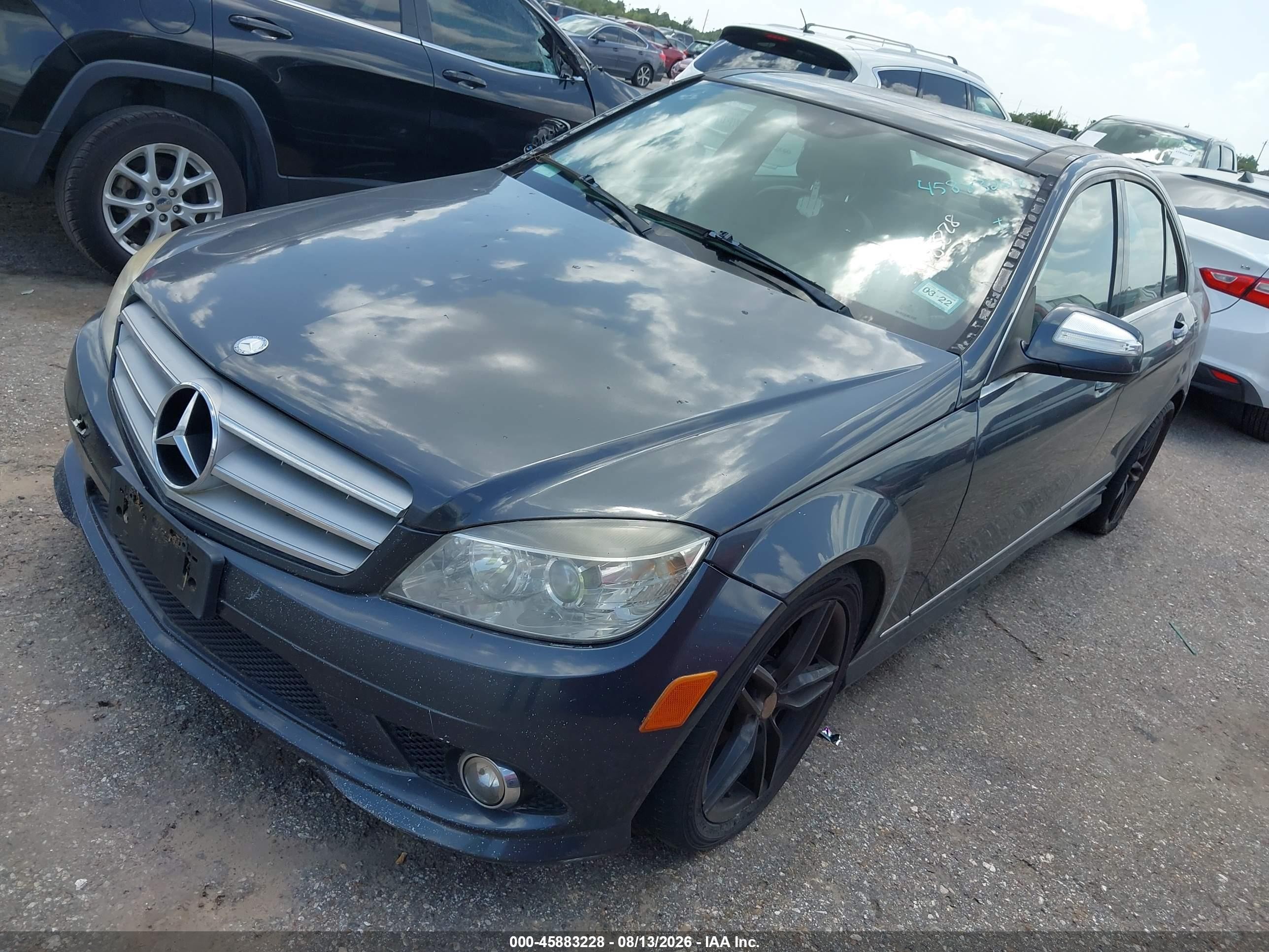 2009 Mercedes-benz C 300 Luxury 4matic/sport 4matic Gray vin: WDDGF81X19F210565