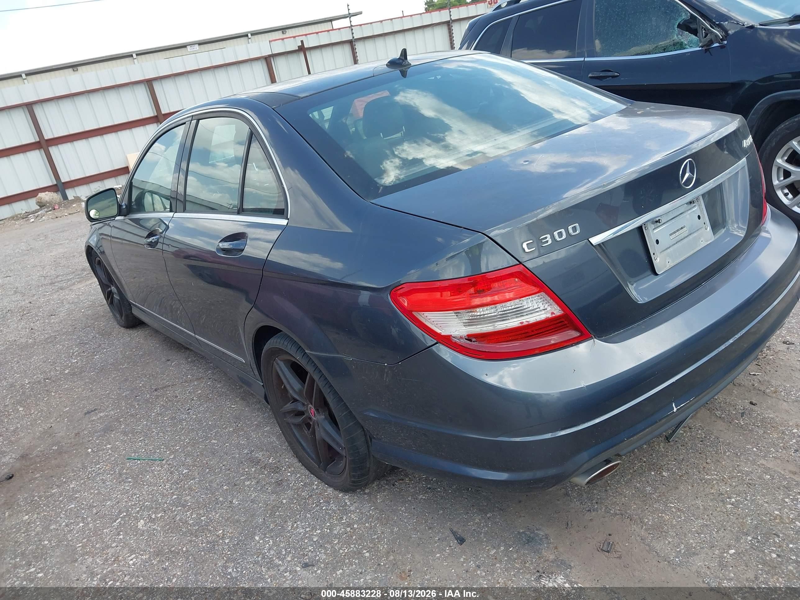 2009 Mercedes-benz C 300 Luxury 4matic/sport 4matic Gray vin: WDDGF81X19F210565