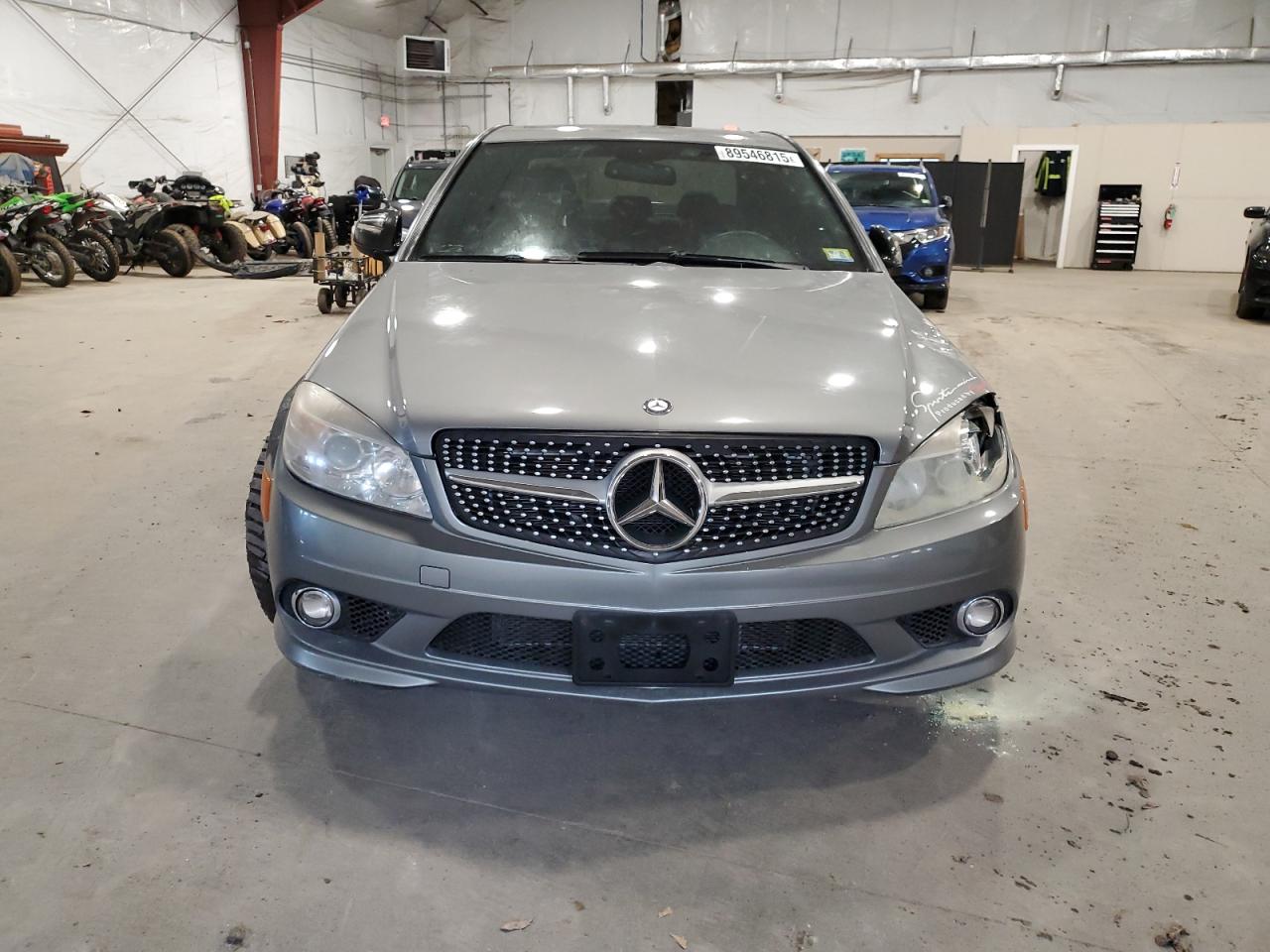 2009 Mercedes-benz C 300 4matic Silver vin: WDDGF81X19F271317