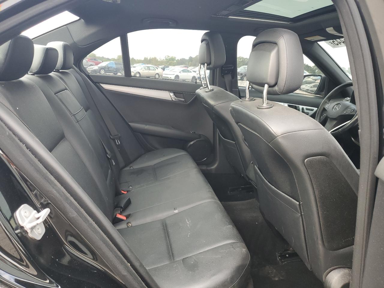 2009 Mercedes-benz C 300 4matic Black vin: WDDGF81X19R064120
