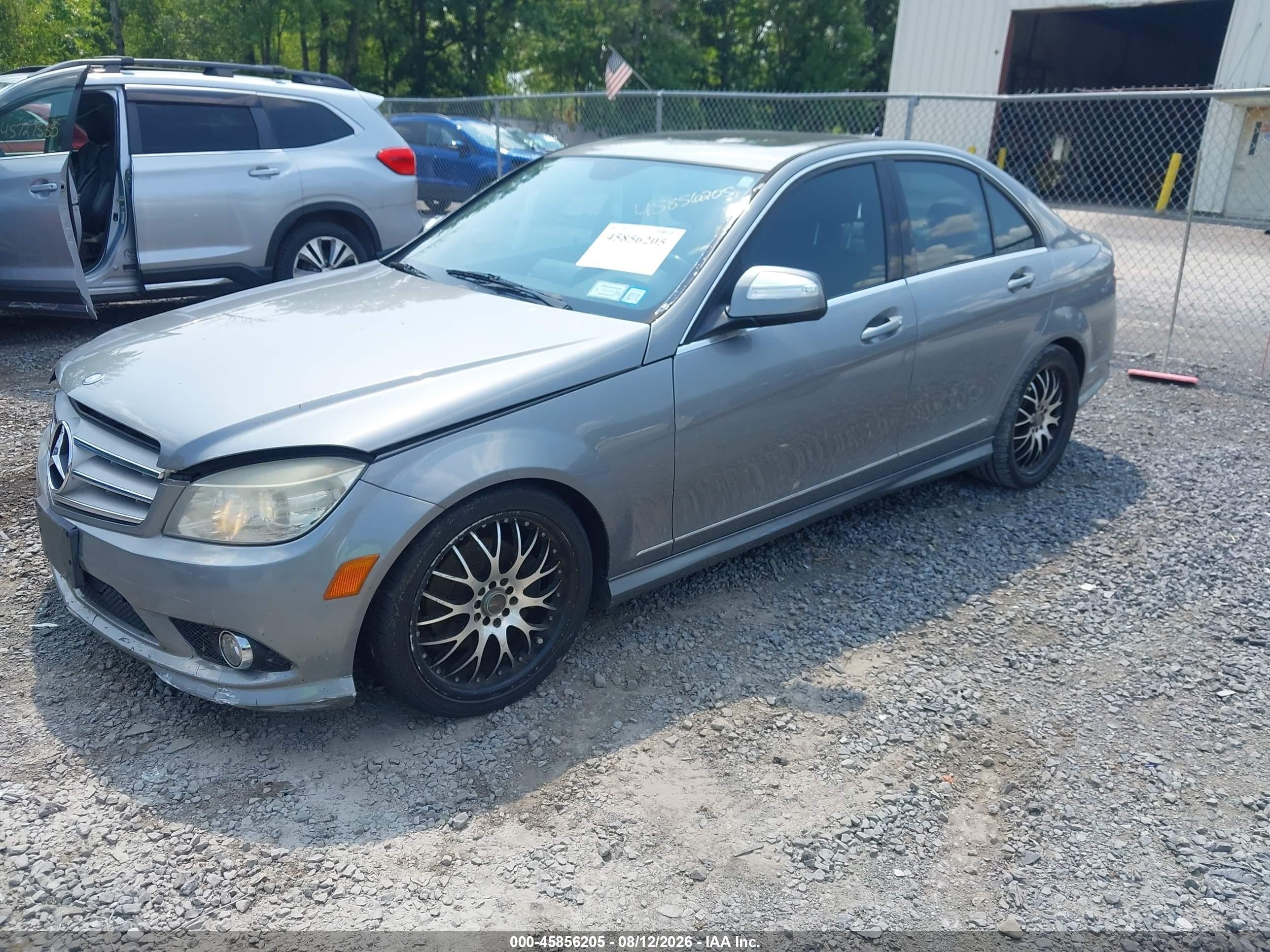 2009 Mercedes-benz C 300 Sport 4matic Pewter vin: WDDGF81X19R065042
