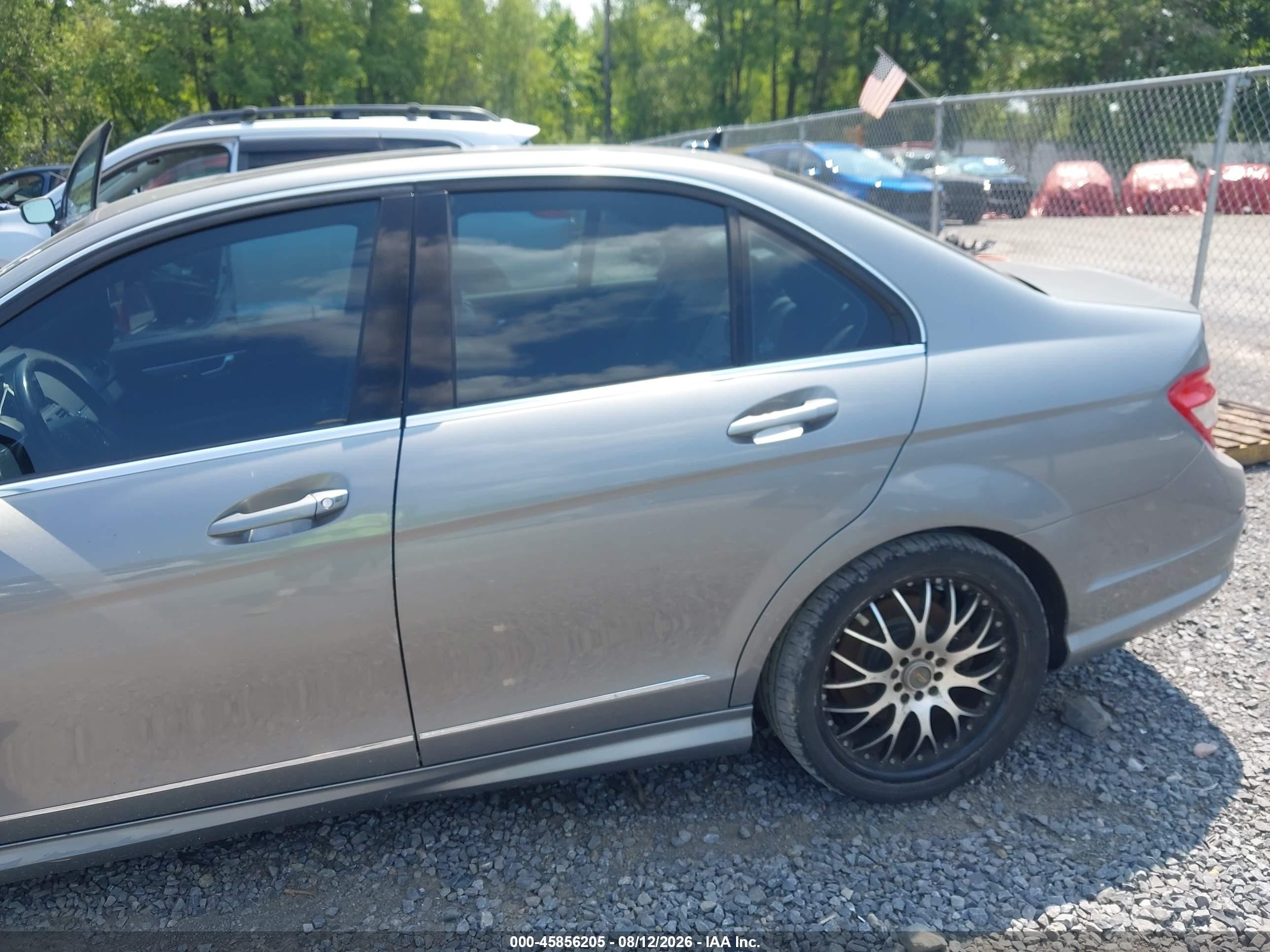 2009 Mercedes-benz C 300 Sport 4matic Pewter vin: WDDGF81X19R065042