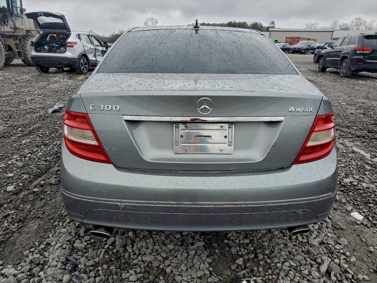 2008 Mercedes-benz C 300 4matic Серебряный vin: WDDGF81X28F056222