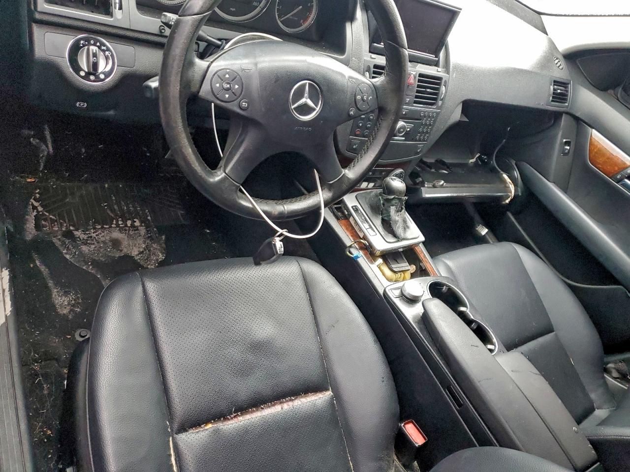 2008 Mercedes-benz C 300 4matic Серебряный vin: WDDGF81X28F056222