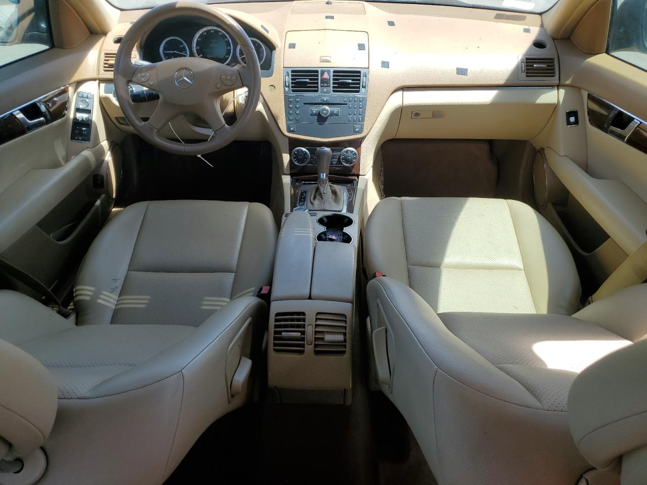 2008 Mercedes Benz C 300 4matic Black vin: WDDGF81X28F064210