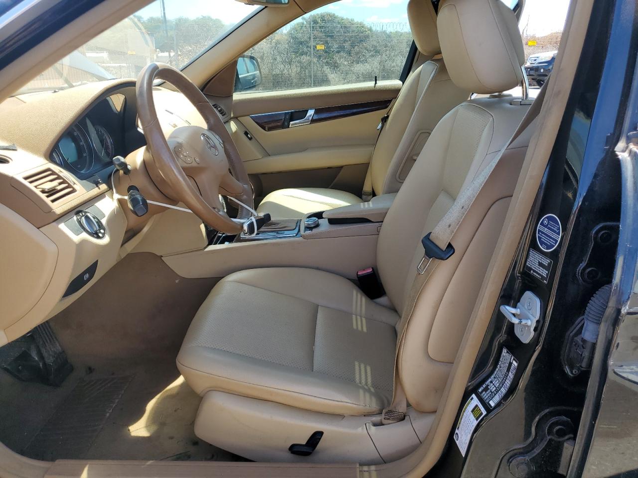 2008 Mercedes Benz C 300 4matic Black vin: WDDGF81X28F064210