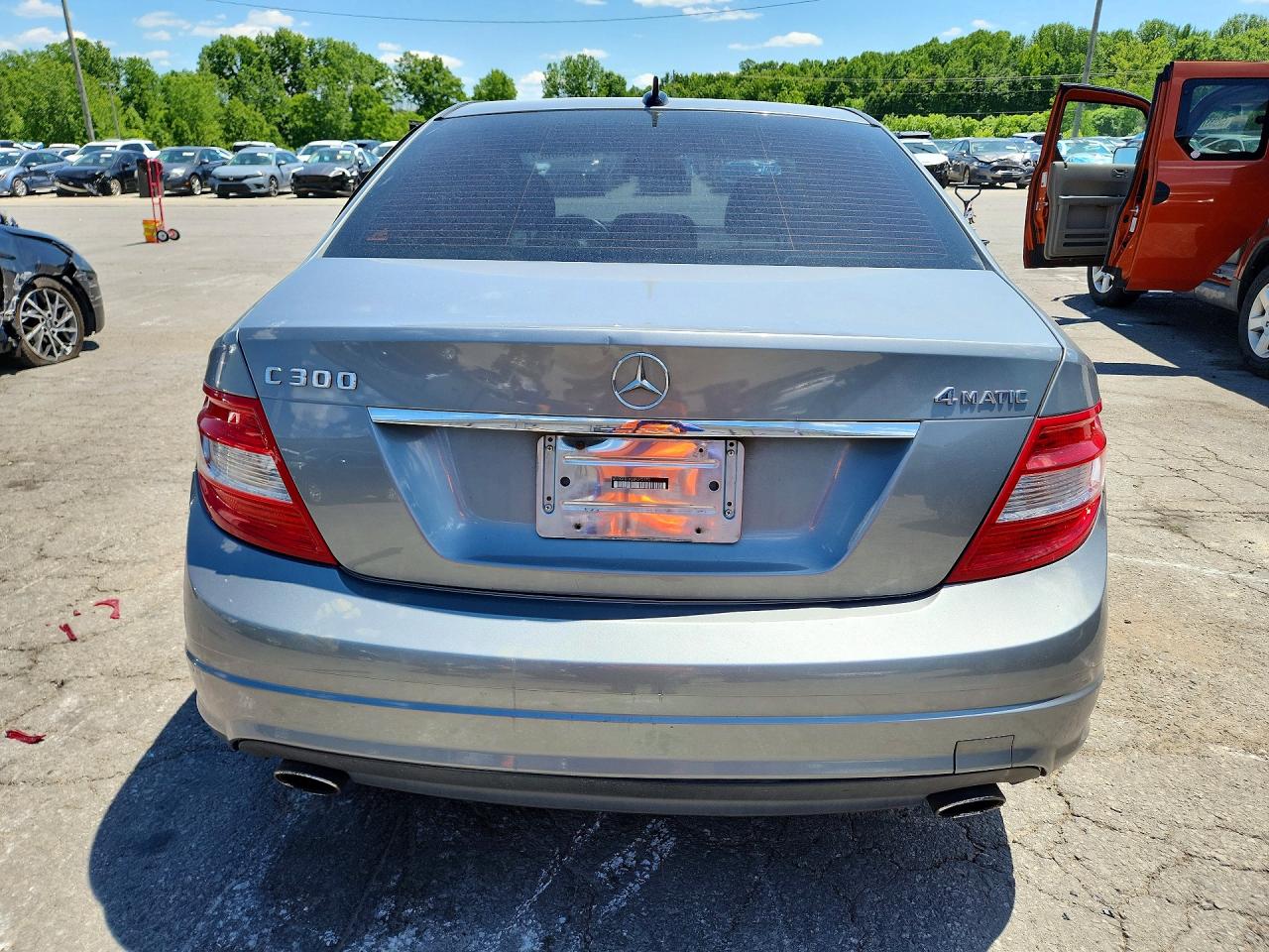 2008 Mercedes-benz C 300 4matic Gray vin: WDDGF81X28F070170