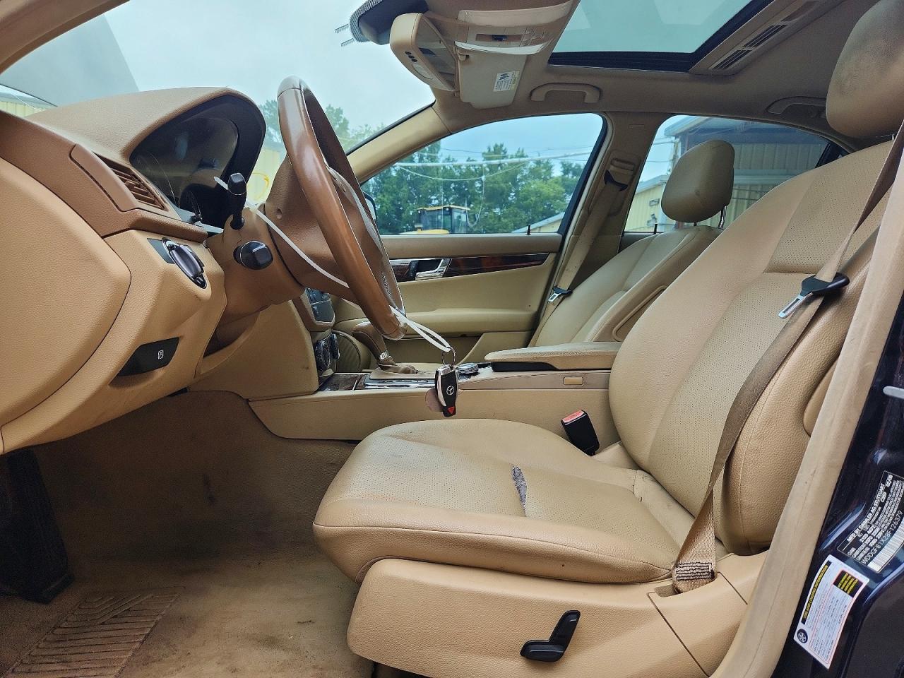 2008 Mercedes-benz C 300 4matic Blue vin: WDDGF81X28F126379
