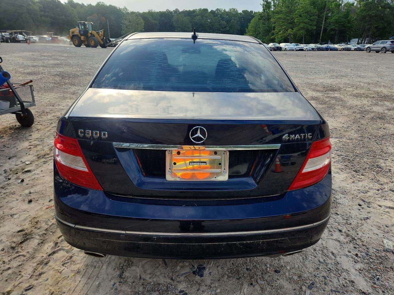 2008 Mercedes-benz C 300 4matic Blue vin: WDDGF81X28F126379