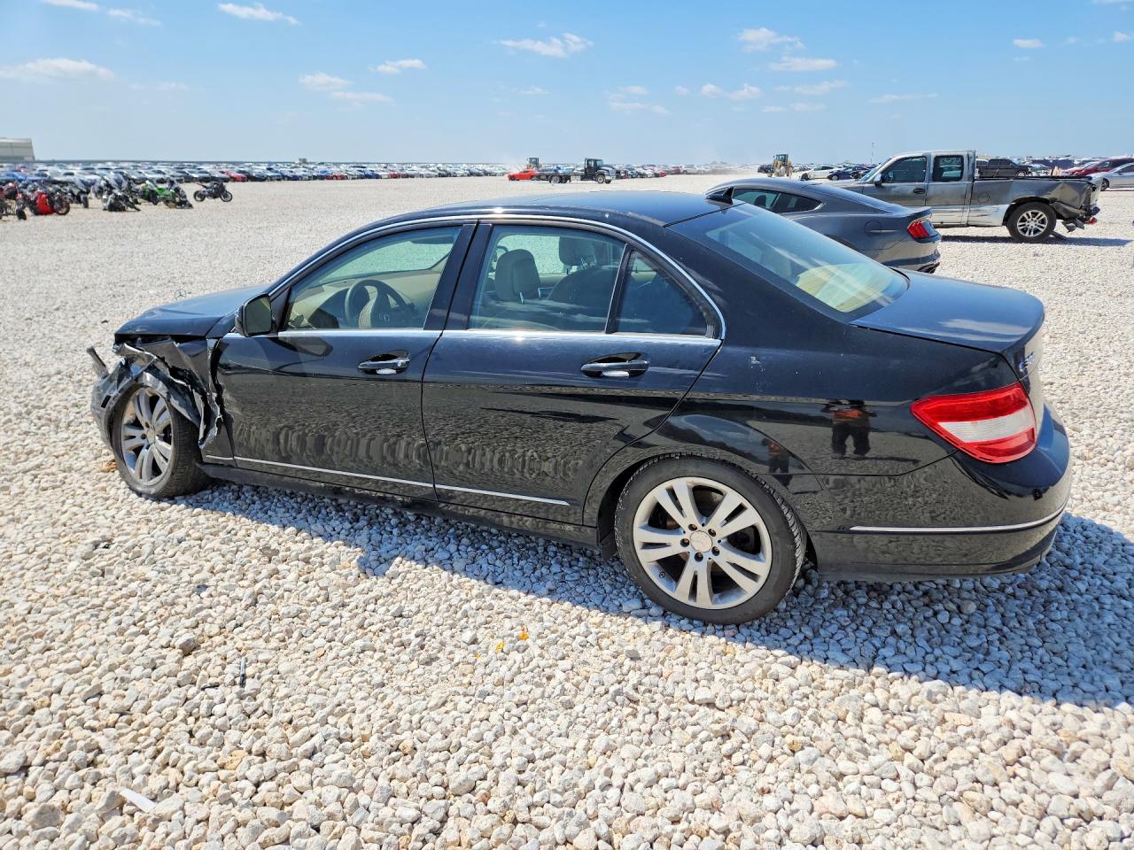 2008 Mercedes-benz C 300 4matic Black vin: WDDGF81X28F155400