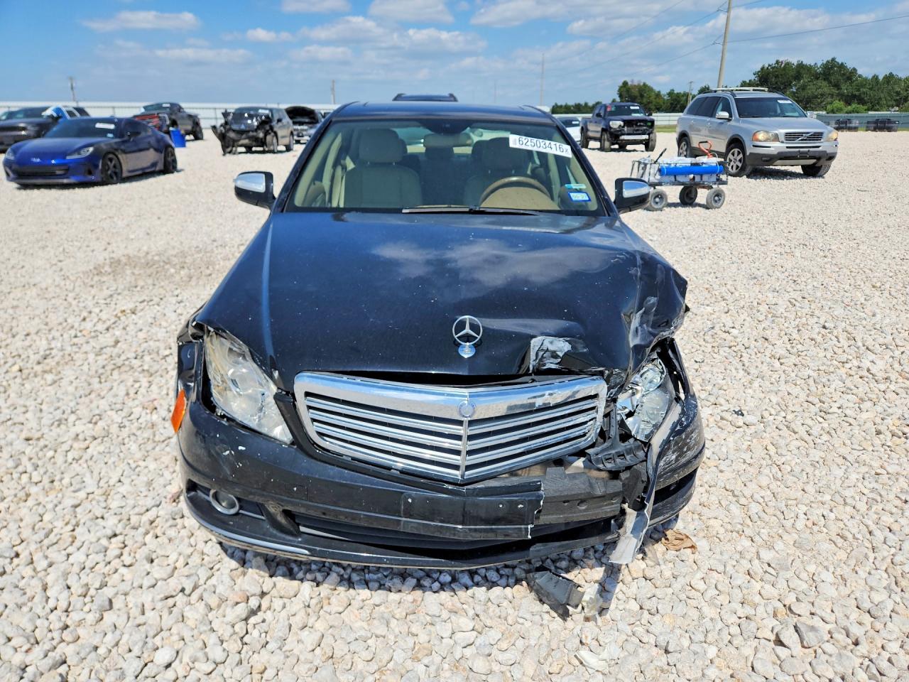 2008 Mercedes-benz C 300 4matic Black vin: WDDGF81X28F155400