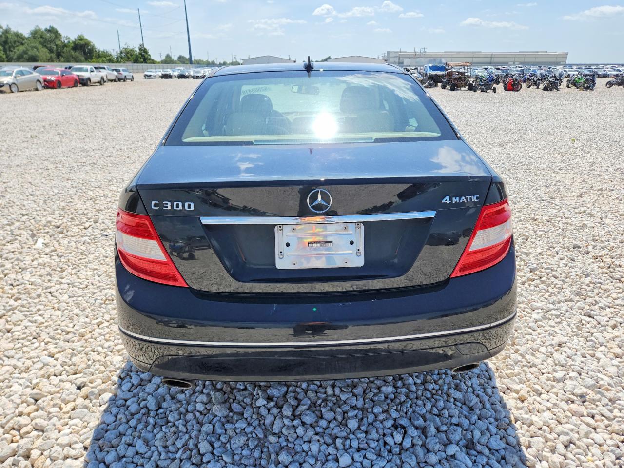 2008 Mercedes-benz C 300 4matic Black vin: WDDGF81X28F155400