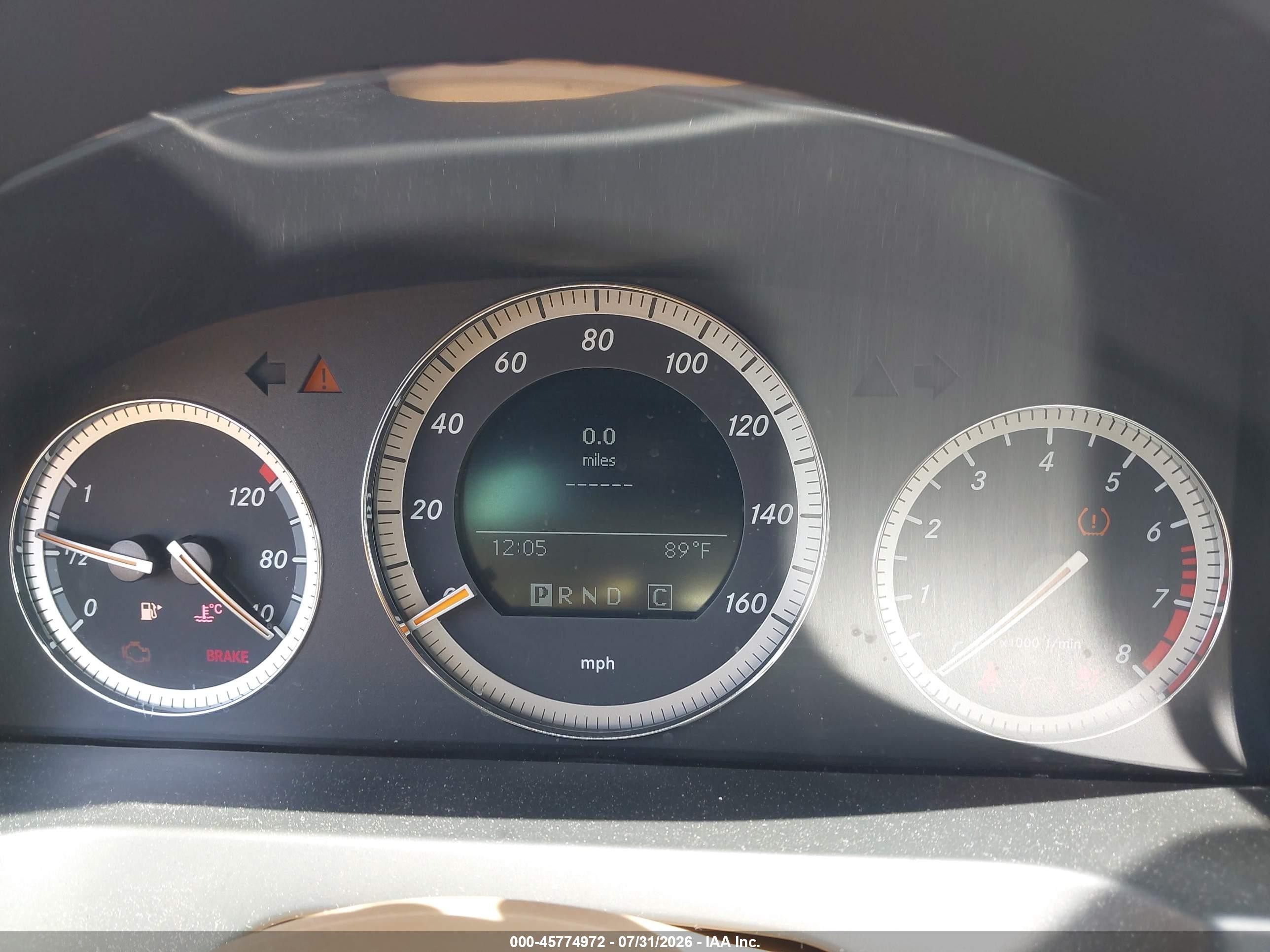 2008 Mercedes-benz C 300 Tan vin: WDDGF81X38F056102