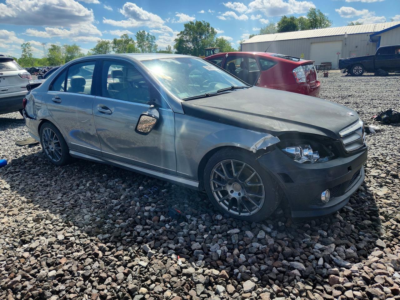 2008 Mercedes-benz C 300 4matic Gray vin: WDDGF81X38F094560