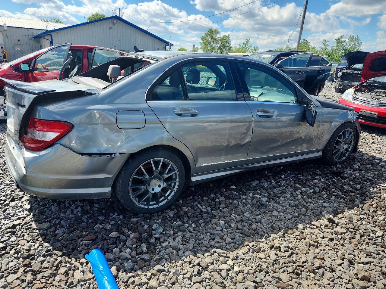 2008 Mercedes-benz C 300 4matic Gray vin: WDDGF81X38F094560