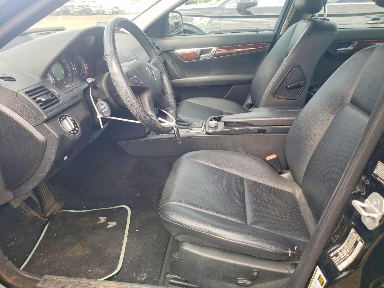 2008 Mercedes-benz C 300 4matic Черный vin: WDDGF81X38F097720