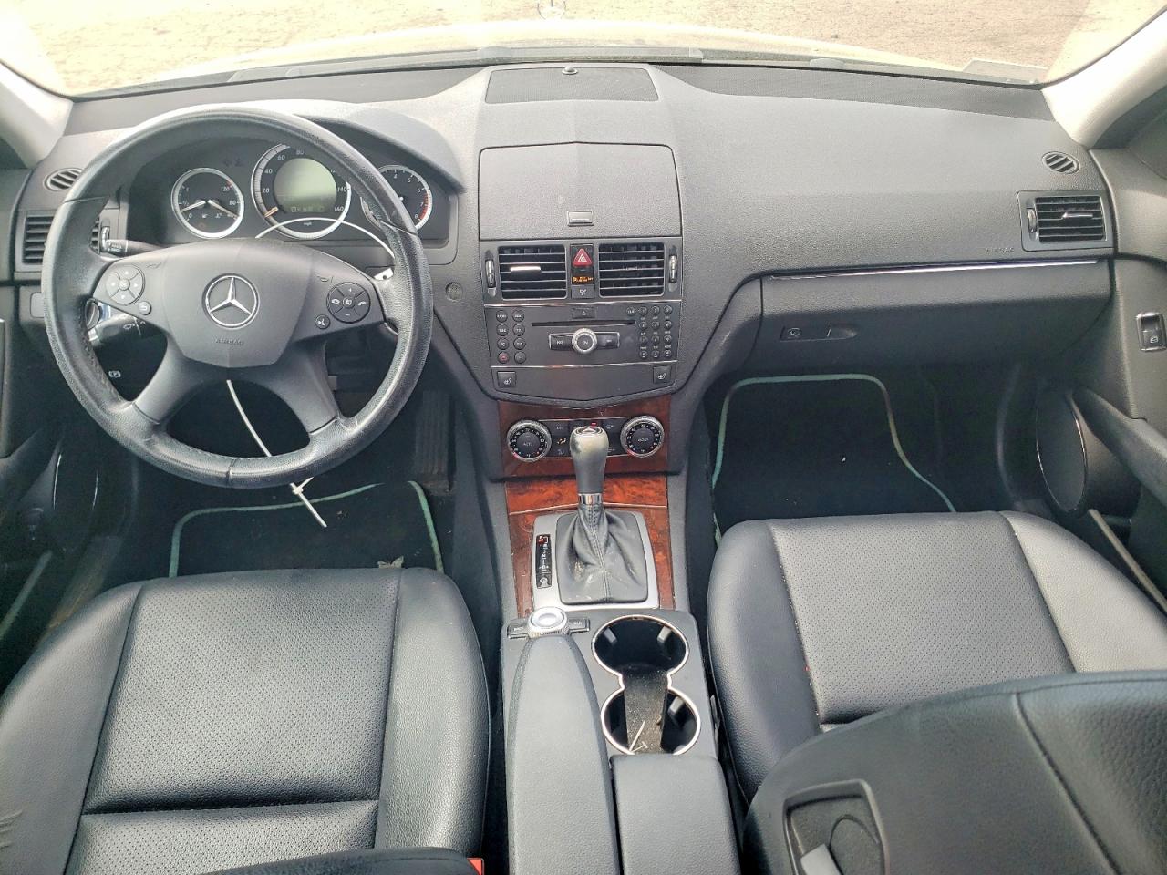 2008 Mercedes-benz C 300 4matic Черный vin: WDDGF81X38F097720